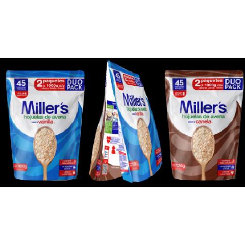 Avena en hojuelas e instantánea