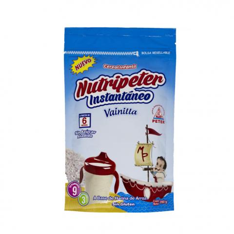 Instant Rice Cereal for Children - Vanilla flavor