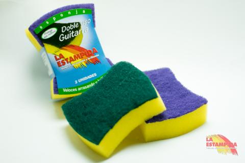 DOUBLE USE SCRUBBER SPONGES