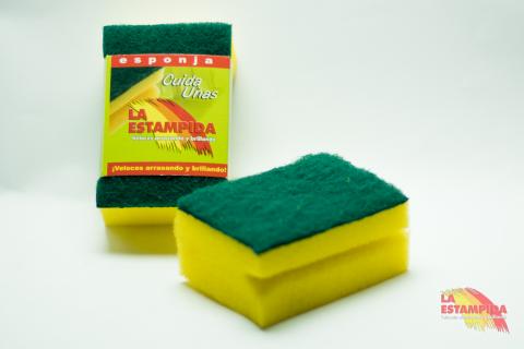 DOUBLE USE SCRUBBER SPONGES