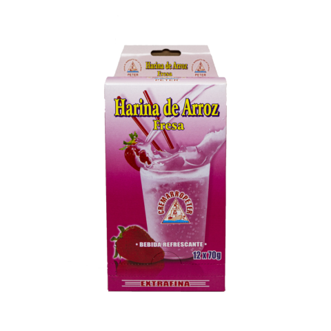 Rice Flour with strawberry flavor