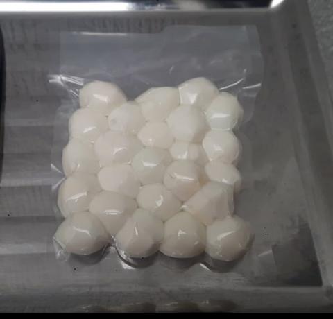 Canned quail eggs