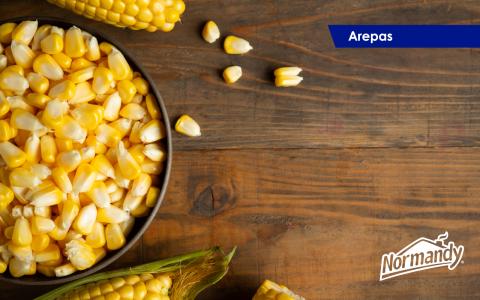 Colombian Arepas made 100% corn.