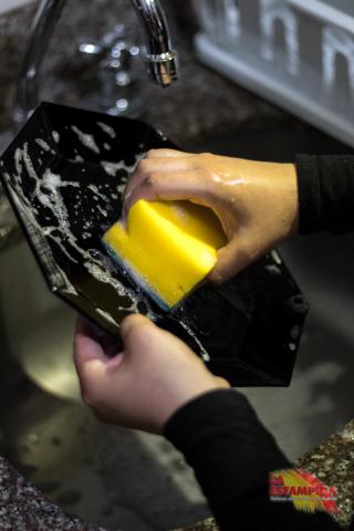 DOUBLE USE SCRUBBER SPONGES