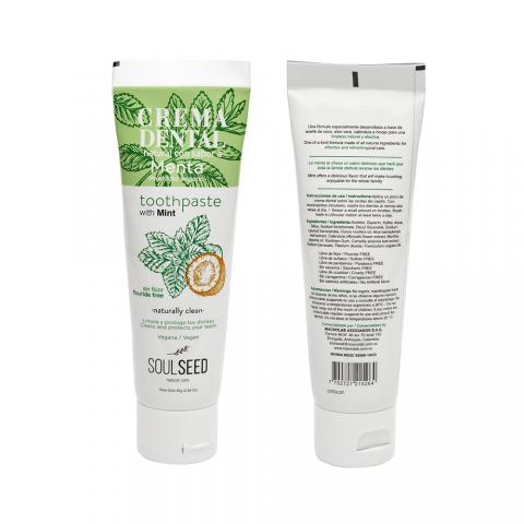 All natural ingredients toothpaste Image