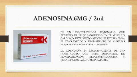 ADENOSINE 6mg/2ml Image