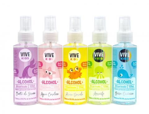 Glycerinated Alcohol VIve Kids x125ml Image