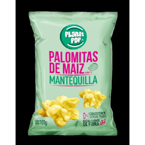 Popcorn ready to eat, butter flavor