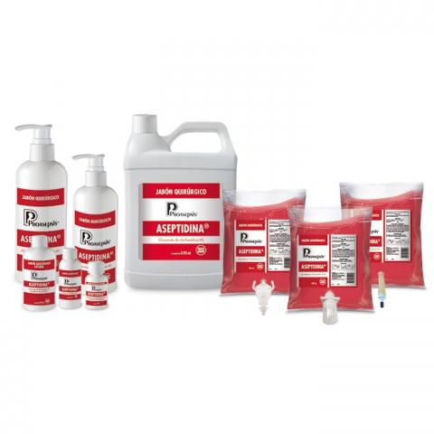 Aseptidina 4% Clorhexidine based surgical scrub Image