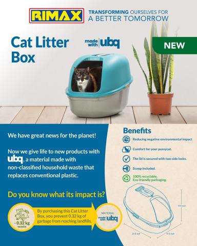 Rimax Hooded Cat Litter Box Image
