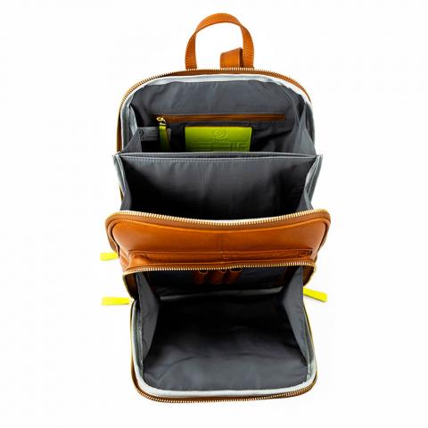 Backpack Purse for Women | GENUINE COLOMBIAN LEATHER | Available in Black, Brown and Tan | Real Leather Backpack Purse Image