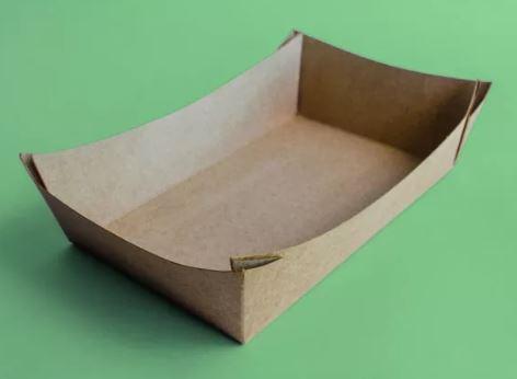 Cardboard food containers Image