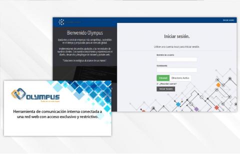 OLYMPUS Intranet Social Image