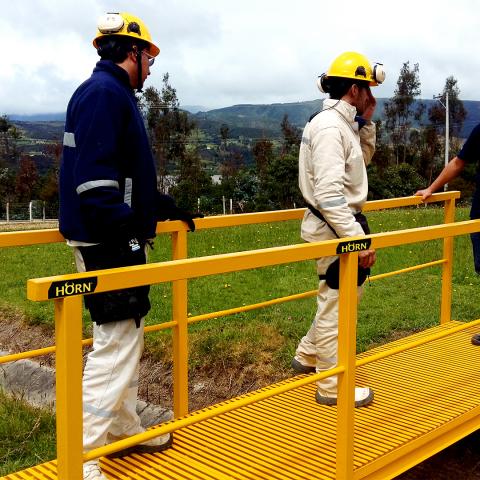 FRP Industrial Handrail Image