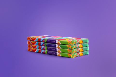 100% cocoa chocolate bars, 80 grams Image