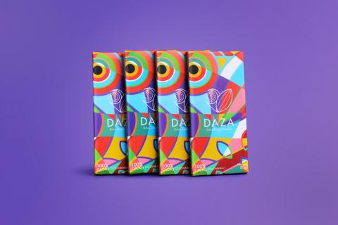 100% cocoa chocolate bars, 80 grams Image