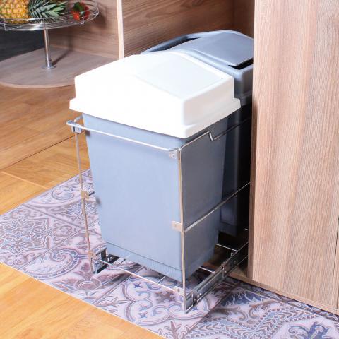 3362 Classic double waste bins Image