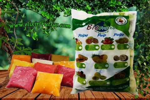 100% natural tropical and exotic fruit pulps Image