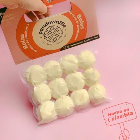Ball shaped pandeyuca dough Image