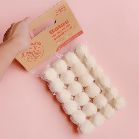 Ball shaped pandeyuca dough Image