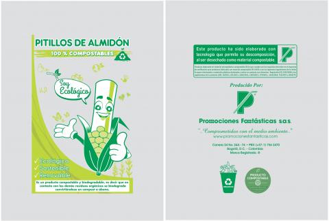 PLA straws (Corn starch) Image