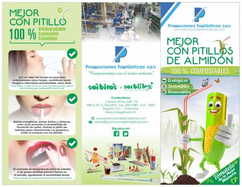 PLA straws (Corn starch) Image