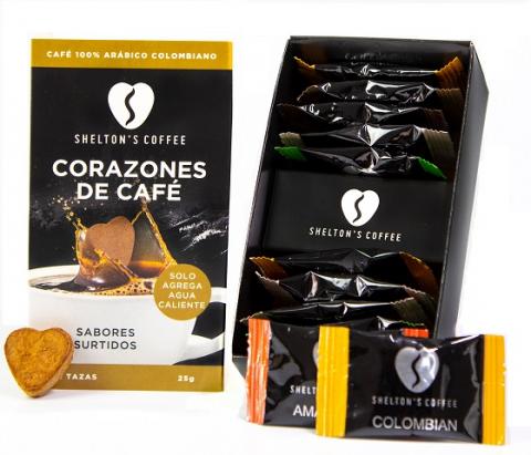 Flavoured Coffee Hearts - Assorted Flavours Image