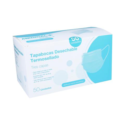 Three layers disposable face mask Image