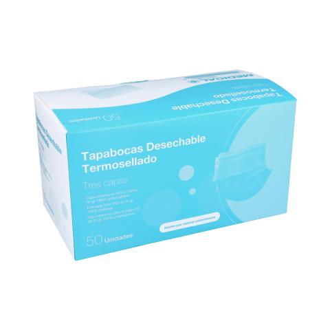 Three layers disposable face mask Image