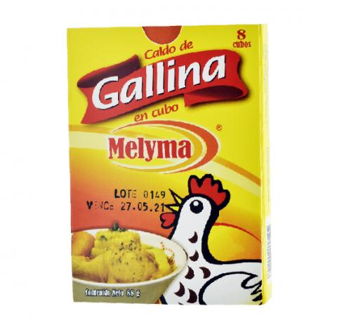 Chicken broth box of 8 cubes Image