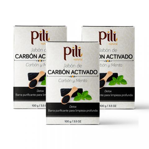 Activated Charcoal Soap. 3.5 OZ Image