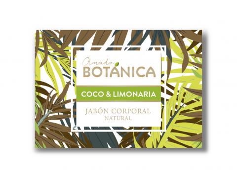 Coconut & Lemon Grass Natural Soap Bar Image