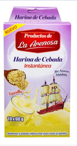 Barley Instant Flour with vanilla flavor