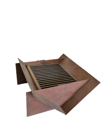 Fire pit for wood use Image