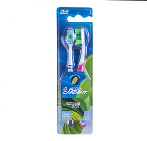 TOOTHBRUSH FLUOCARDENT LIMPIEZA MAX Image