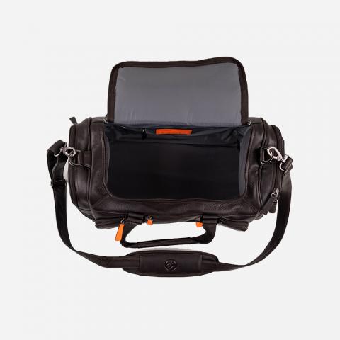 GENUINE COLOMBIAN LEATHER | Perfect Carry-on or Gym Bag in Brown, Black, or Tan Image