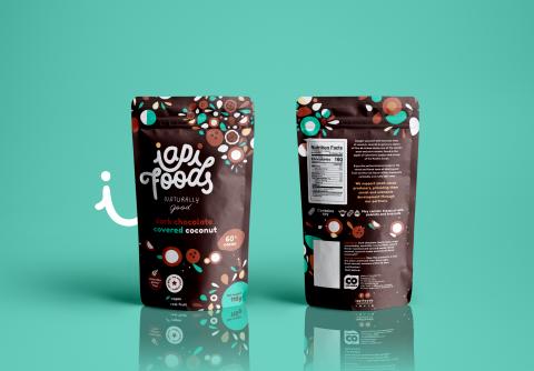 Chocolate Covered Dehydrated Coconut- 60% Cacao (60gr) Image