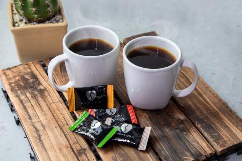 Flavoured Coffee Hearts - Amaretto Flavour Image