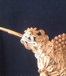 Gold and wood Image