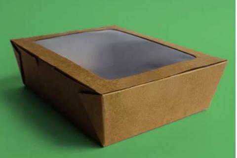 Cardboard food containers Image