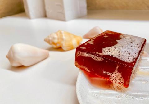 NATURAL SOAP WITH CDB, ROSEHIP AND TURMERIC Image