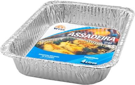 rectangular baking foil pan D40 Image
