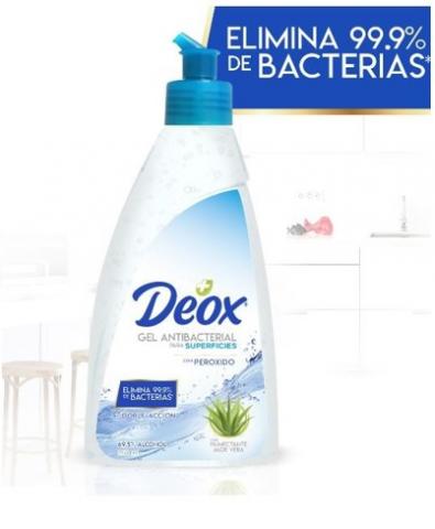 Deox Antibacterial Gel Surfaces Image