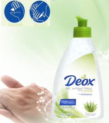 Deox Antibacterial Hand Gel Image