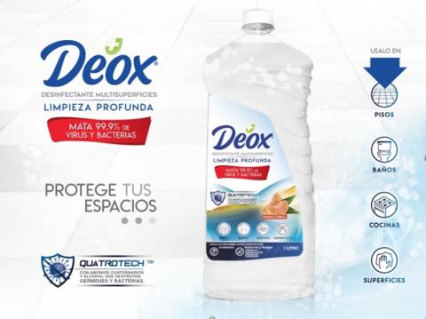 Deox disinfectant Antibacterial Multisurfaces Image