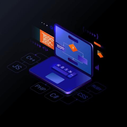 Web and mobile software development Image