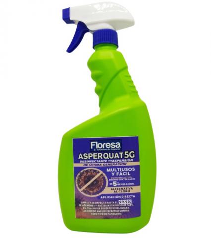 DISINFECTANT BY SPRAY LATEST GENERATION ASPERQUAT 5G Image