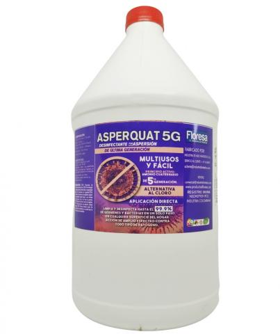 DISINFECTANT BY SPRAY LATEST GENERATION ASPERQUAT 5G Image