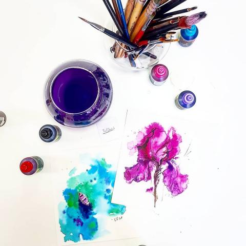 Ecolin Watercolor Image