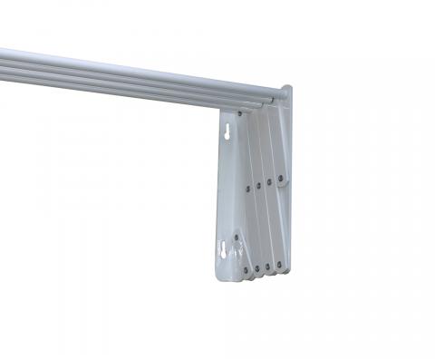 5012 4 tubes cold rolled expandable wallmounted drying rack Image